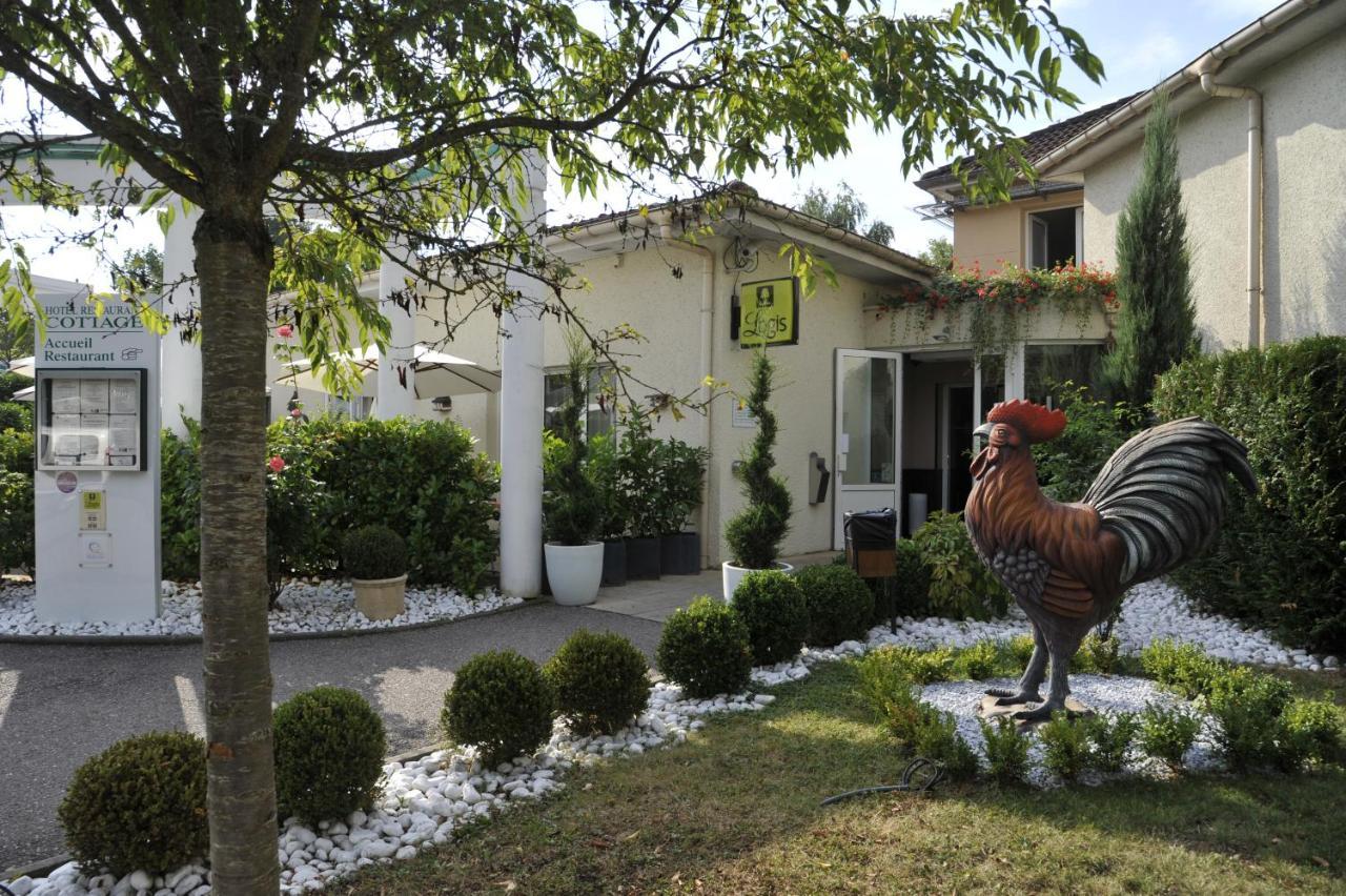 Logis Cottage Hotel Vandoeuvre-lès-Nancy Exteriör bild